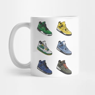 AJ 4 Retro Sneaker Collector Mug